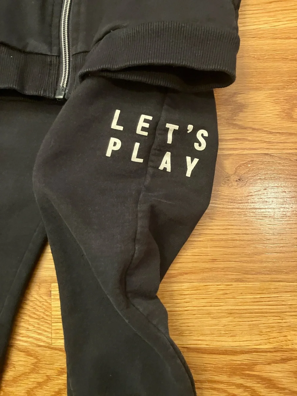 Mayoral Black Hooded Zip Sweatshirt and Joggers Set
